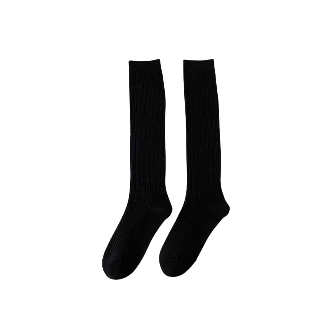 Campus Uniform Style Knee Socks