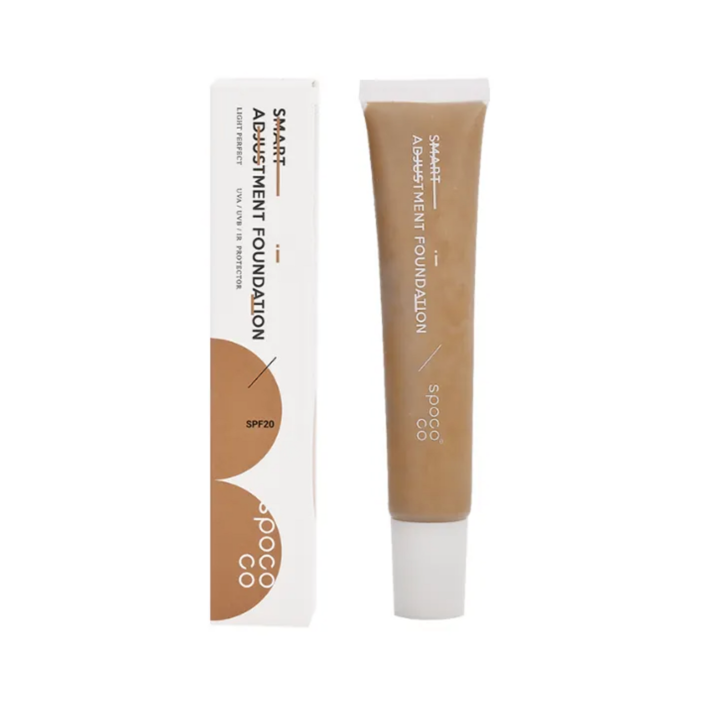 Spococo Smart Adjustment Foundation (SPF20) New Tone - Bronzed