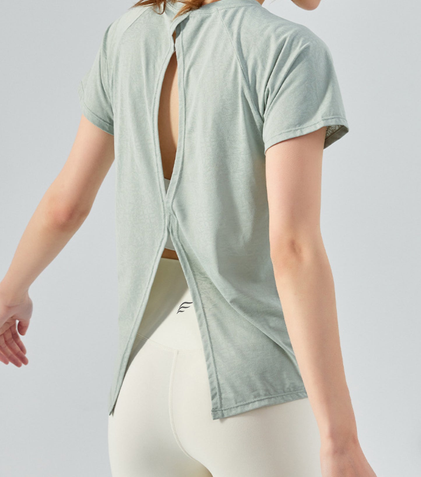 Breathable Light Hollow Back Beauty Multipurpose Yoga T-Shirt