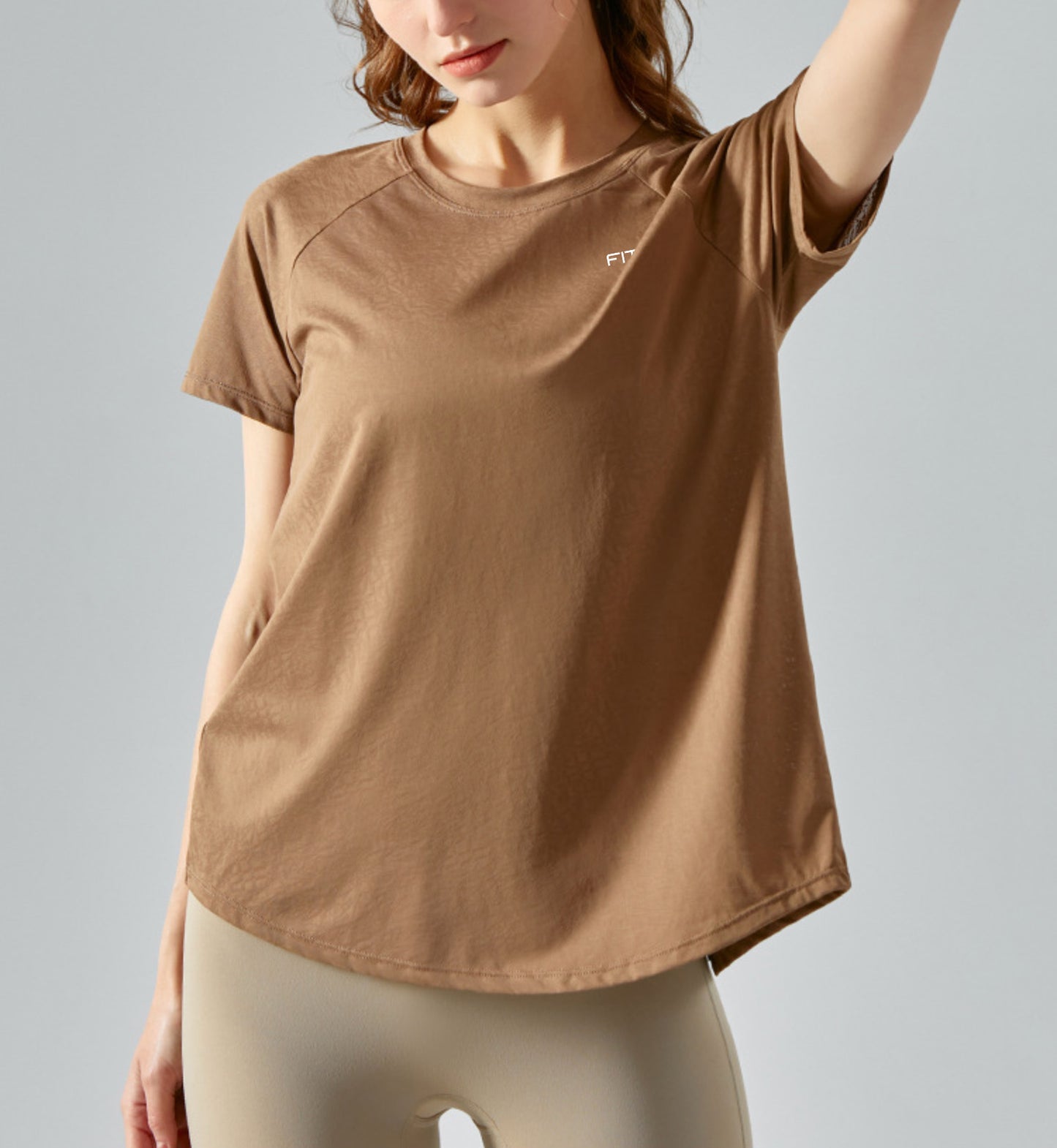 Breathable Light Hollow Back Beauty Multipurpose Yoga T-Shirt