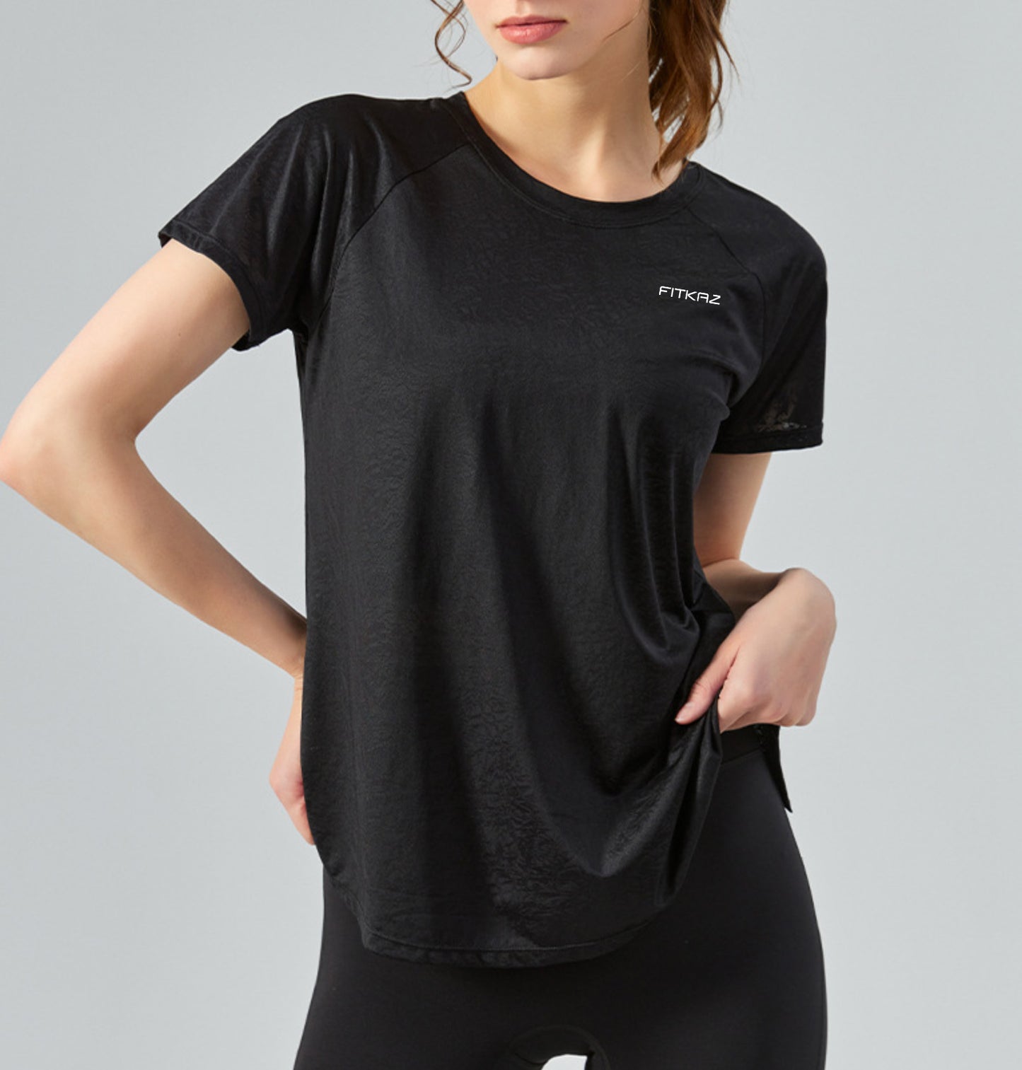 Breathable Light Hollow Back Beauty Multipurpose Yoga T-Shirt
