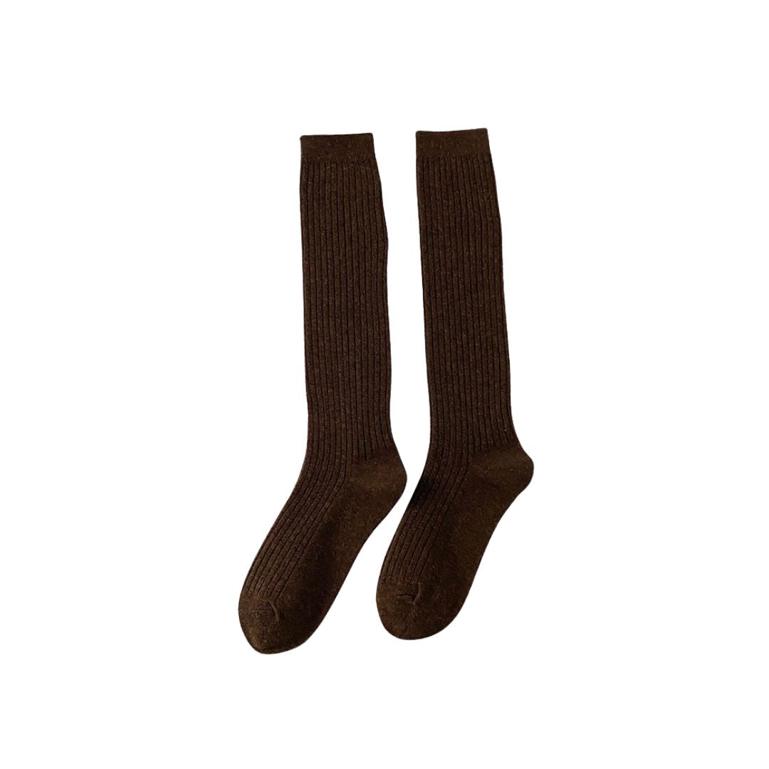 Campus Uniform Style Knee Socks