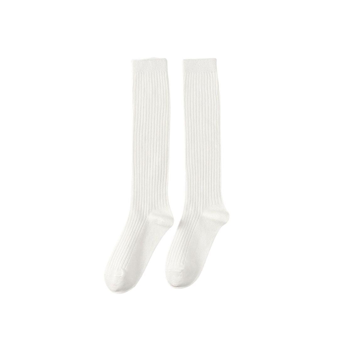 Campus Uniform Style Knee Socks