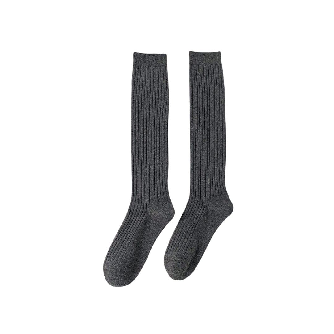 Campus Uniform Style Knee Socks