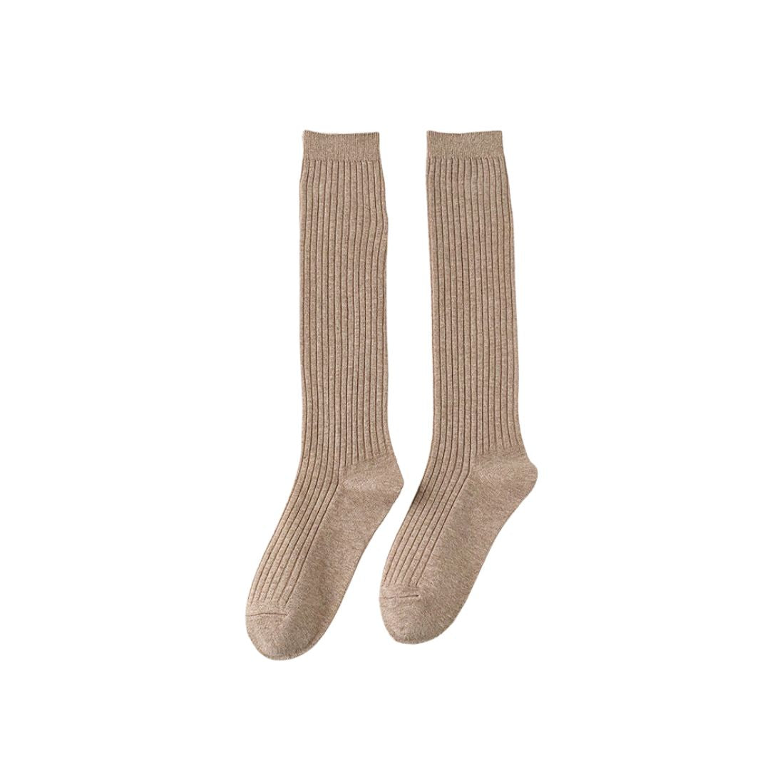 Campus Uniform Style Knee Socks