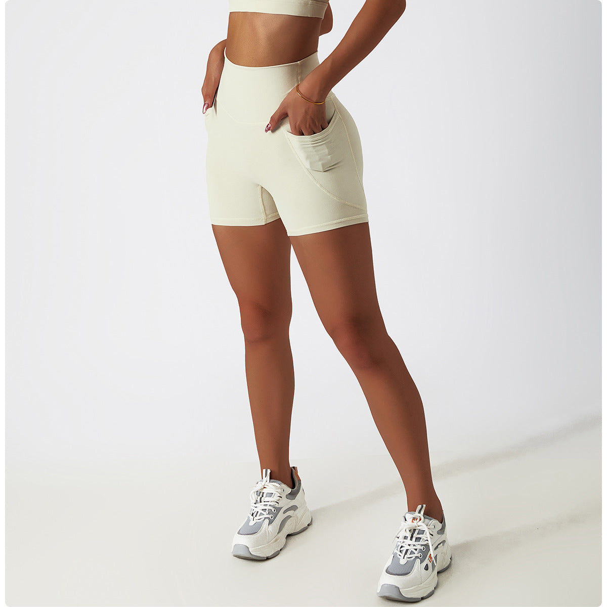 Ice Silk Naked Touch Pocket Shorts