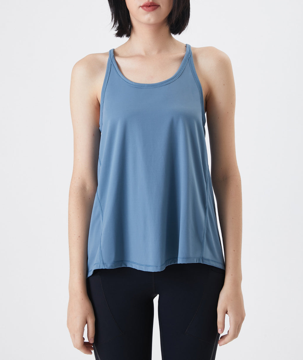 Thick Straps SkinTouch Sports Vest Top