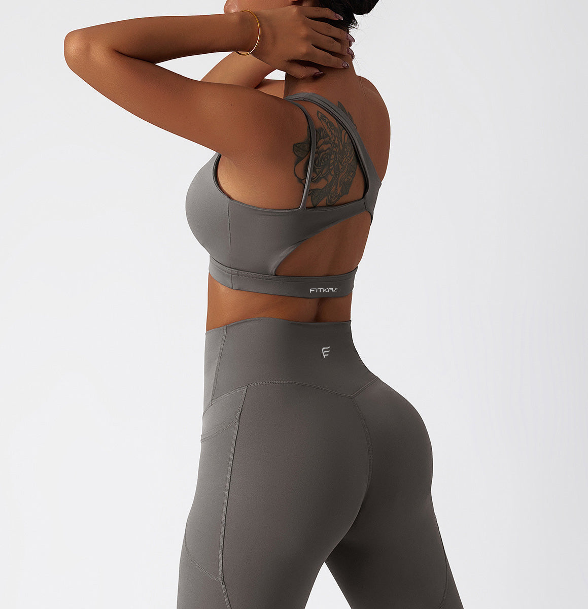 Inrregular One Shoulder High Intensity Sports Bra