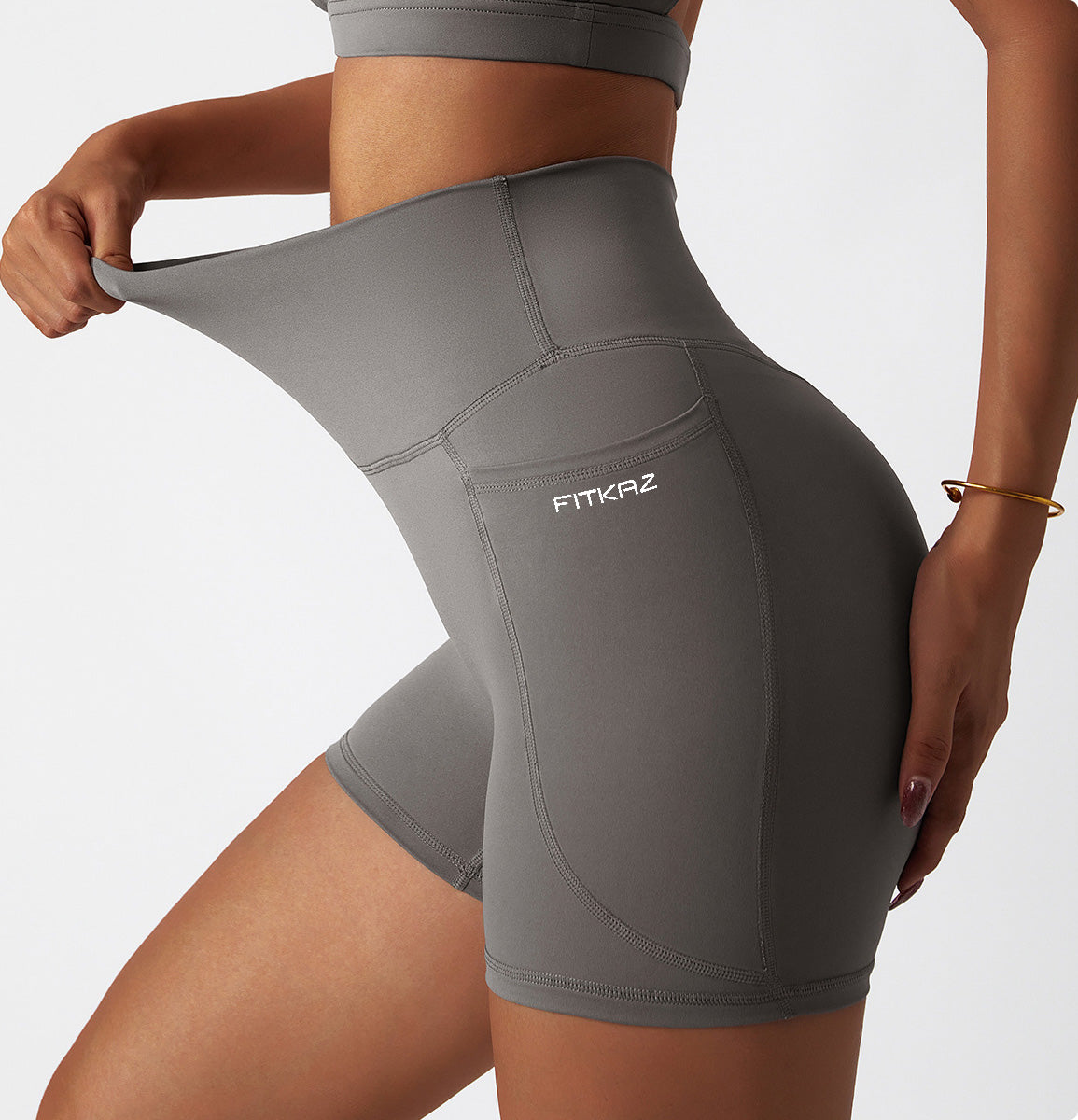 Ice Silk Naked Touch Pocket Shorts