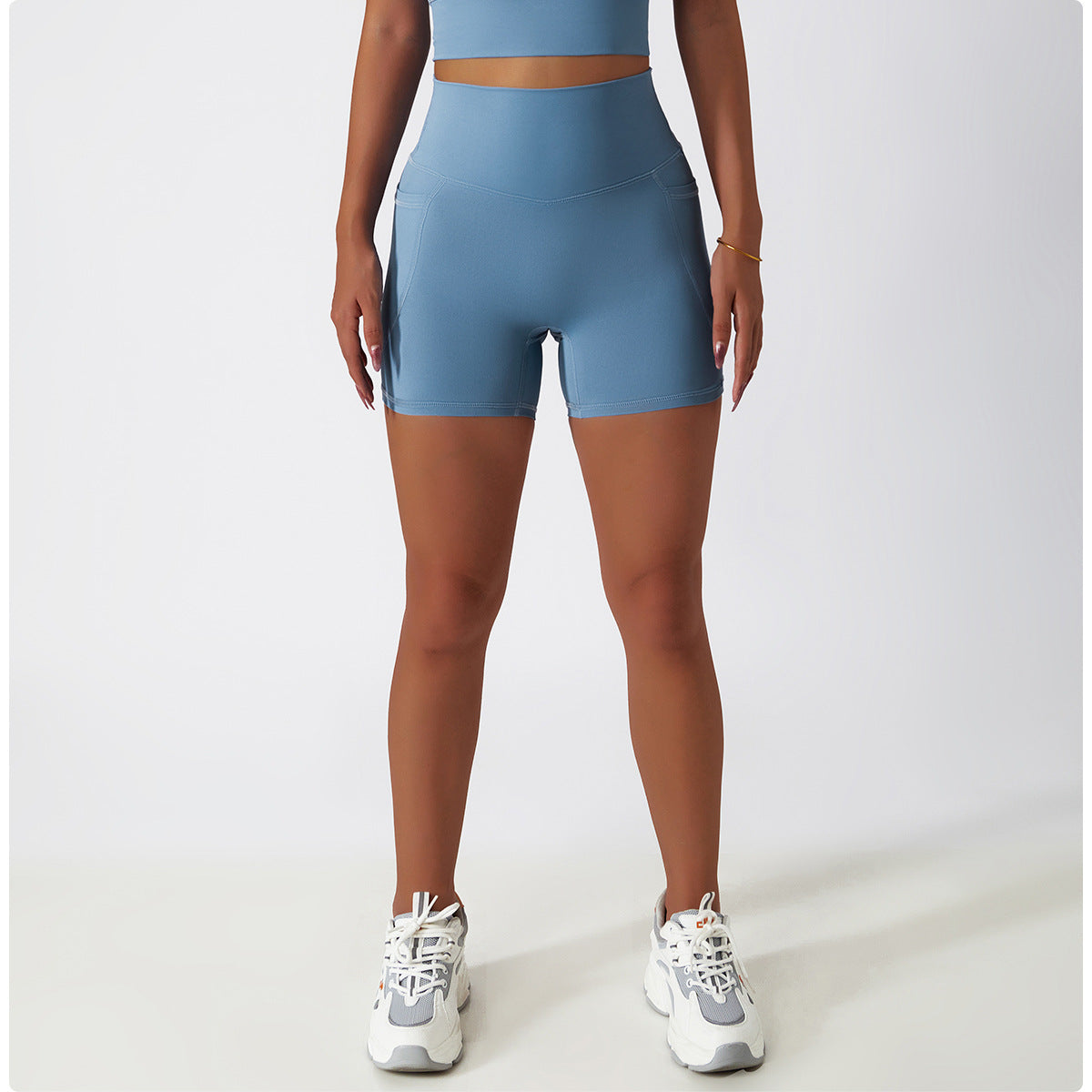 Ice Silk Naked Touch Pocket Shorts