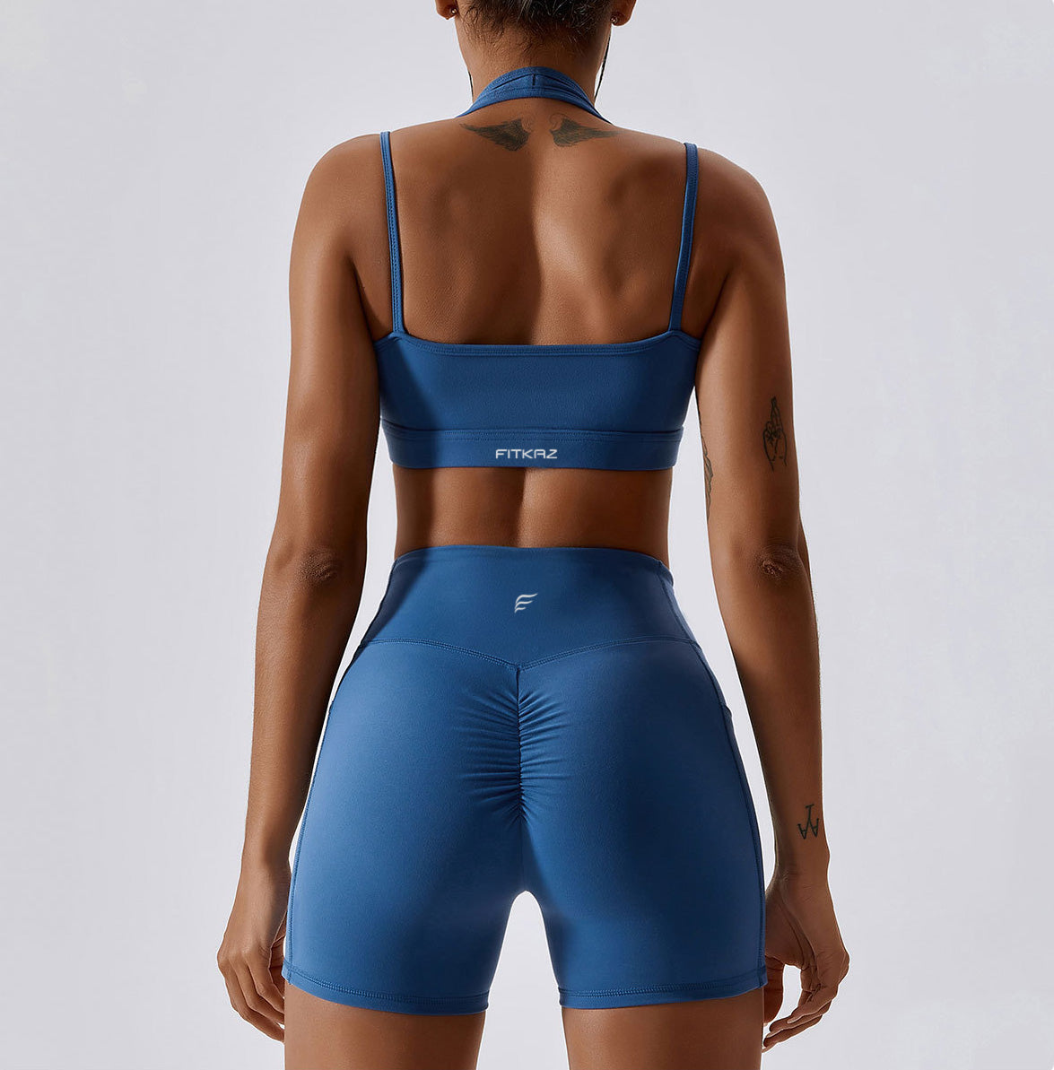 Quick Dry Breathable Deep V Sports Bra