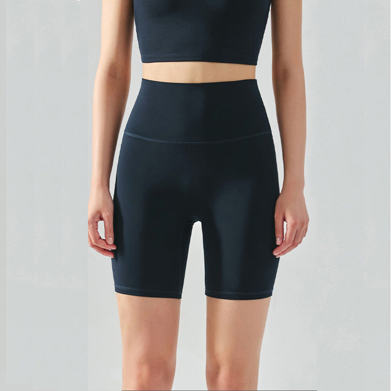 SkinTouch Free Size High Waist Booty Lifted Cool Tech Yoga Shorts