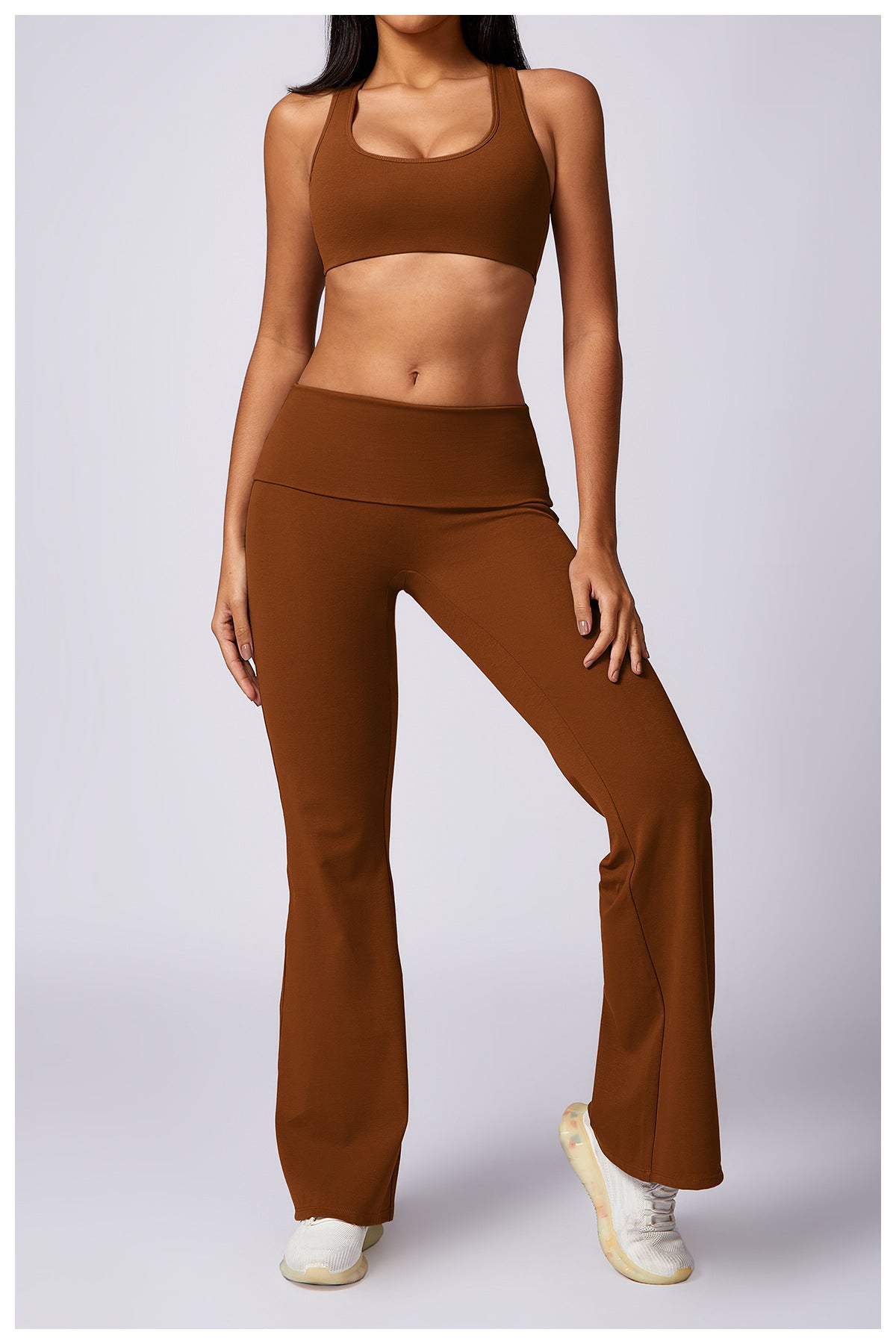 Soft Quick Dry Casual Racer Back Sports Bra