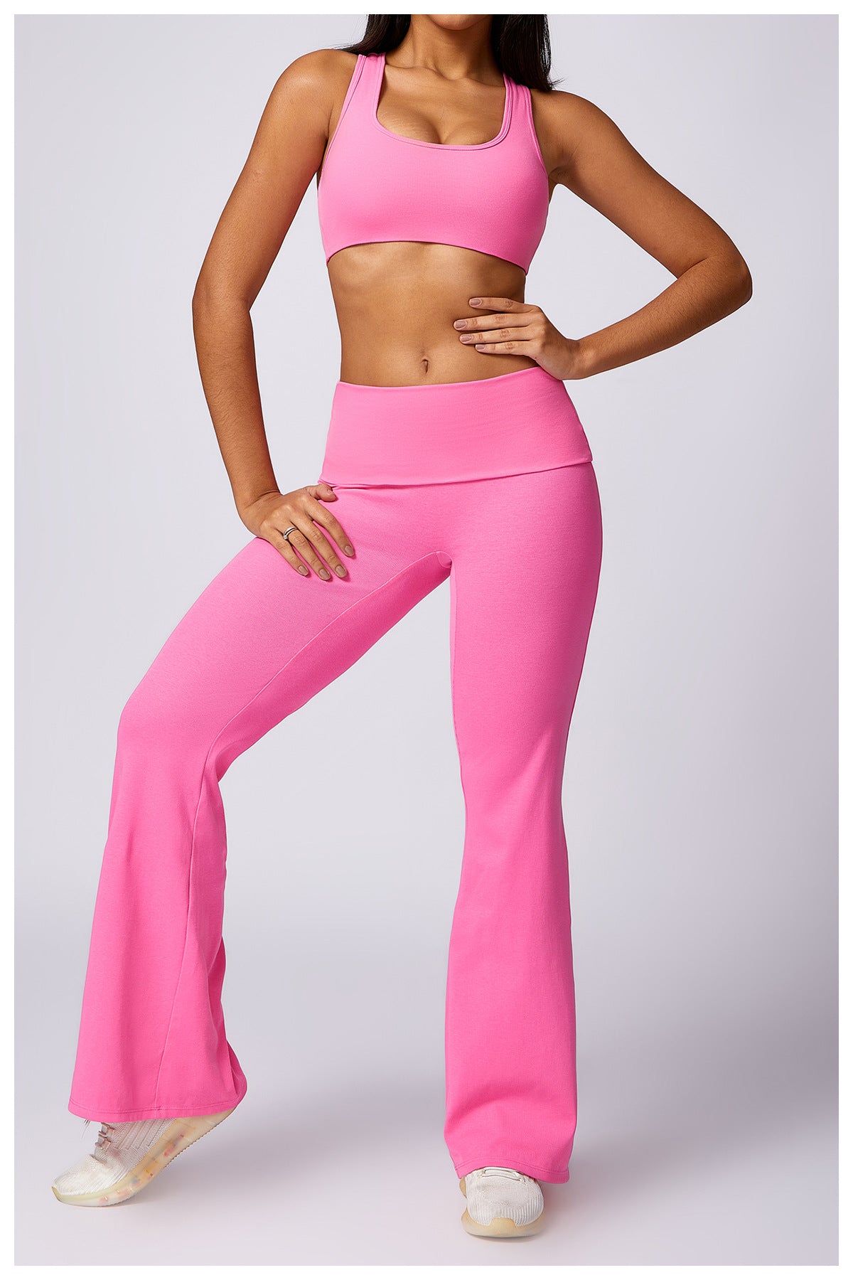 Soft Quick Dry Casual Racer Back Sports Bra