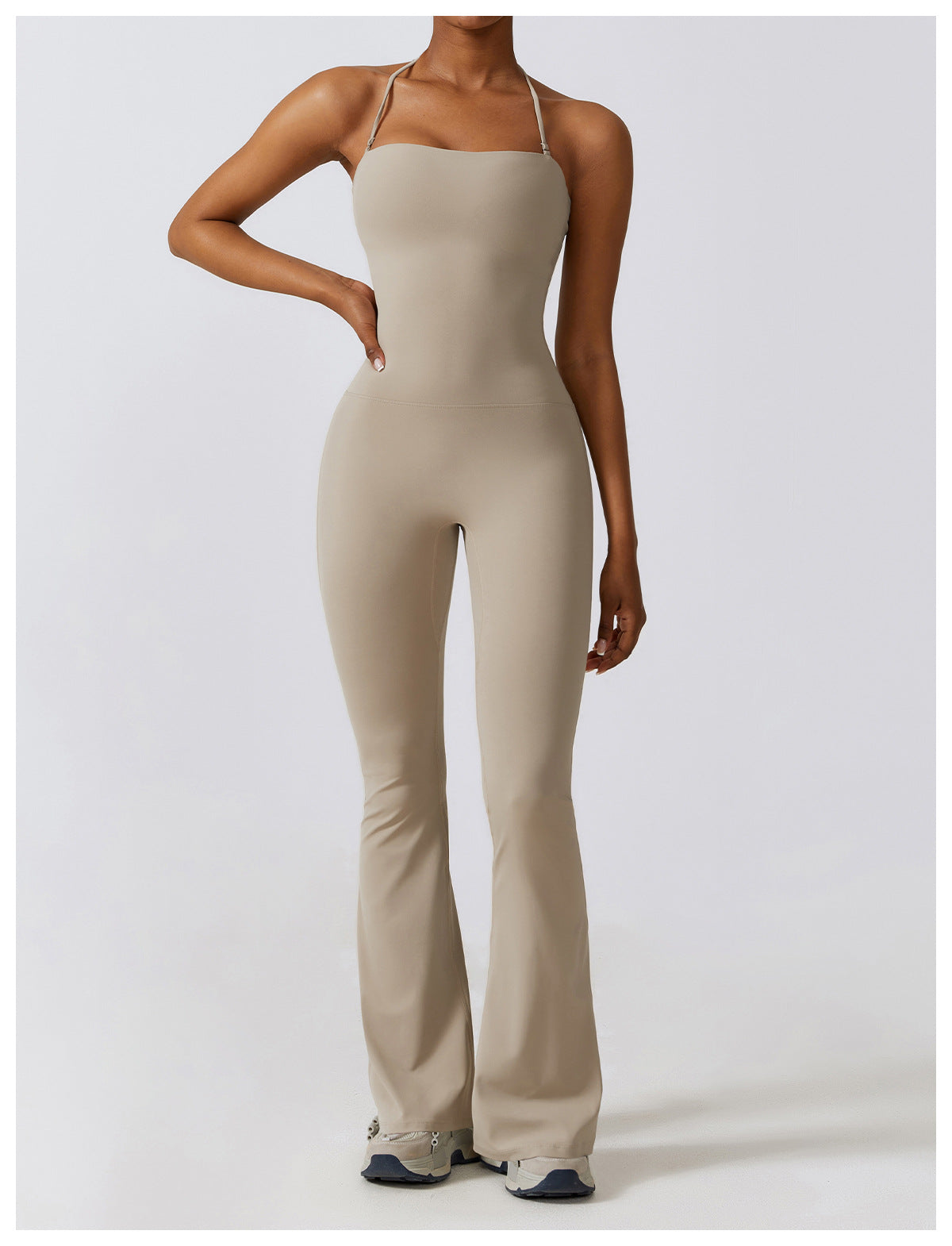 Flash Sale - SkinTouch Quick Dry One Piece Boot Cut Jumpsuit