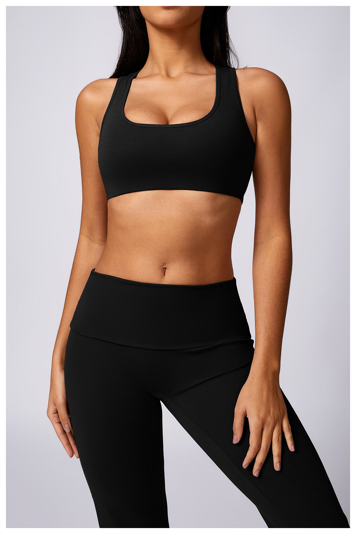 Soft Quick Dry Casual Racer Back Sports Bra
