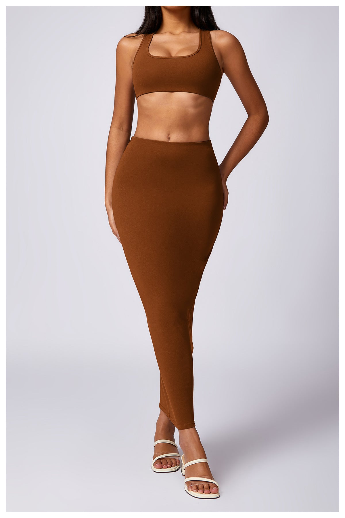 Soft Quick Dry Casual Slim Fit Skirt