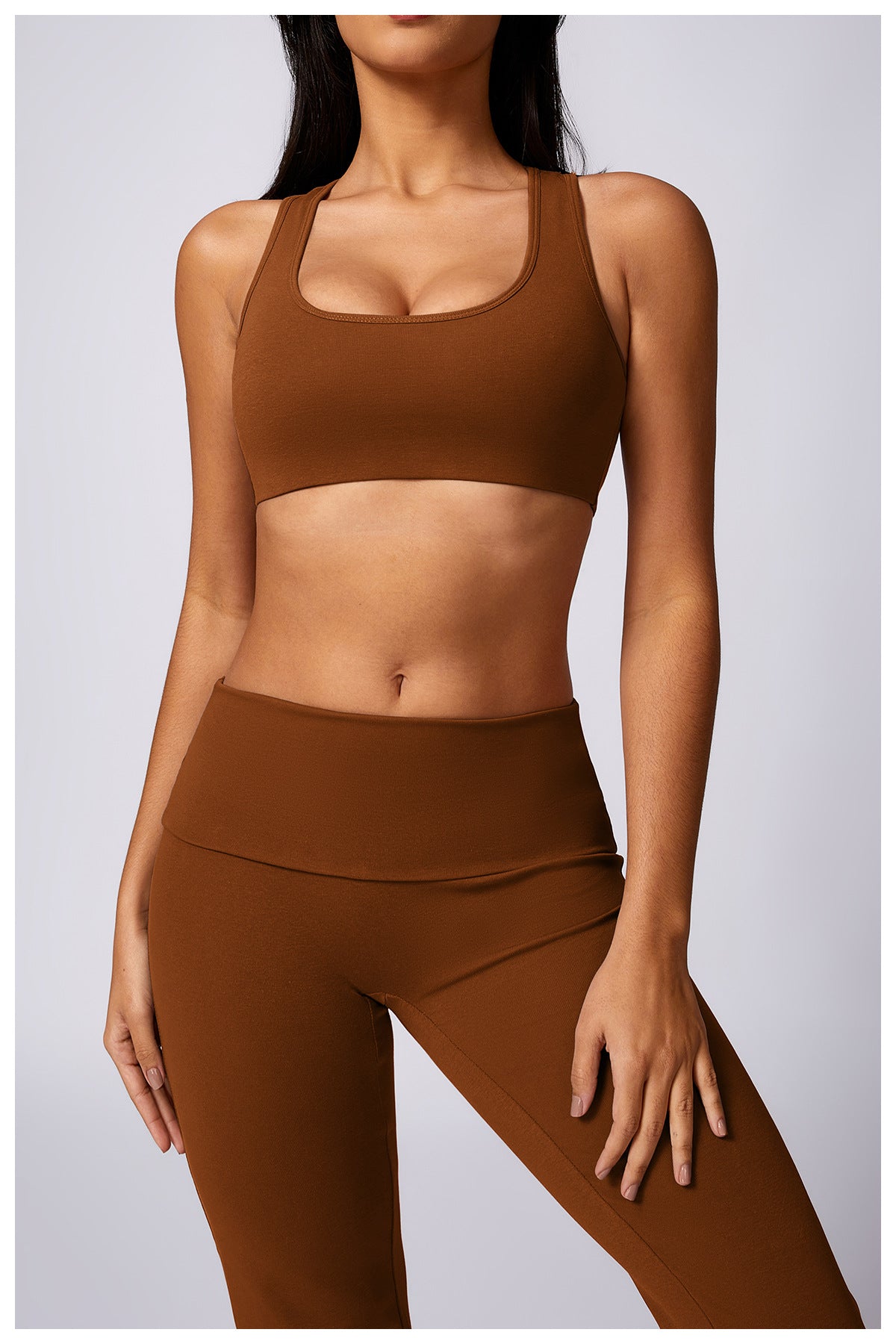 Soft Quick Dry Casual Racer Back Sports Bra