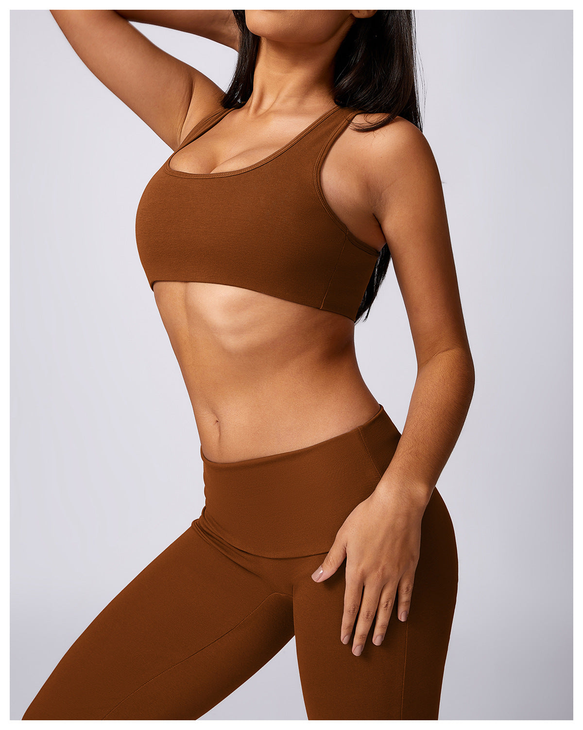 Soft Quick Dry Casual Racer Back Sports Bra
