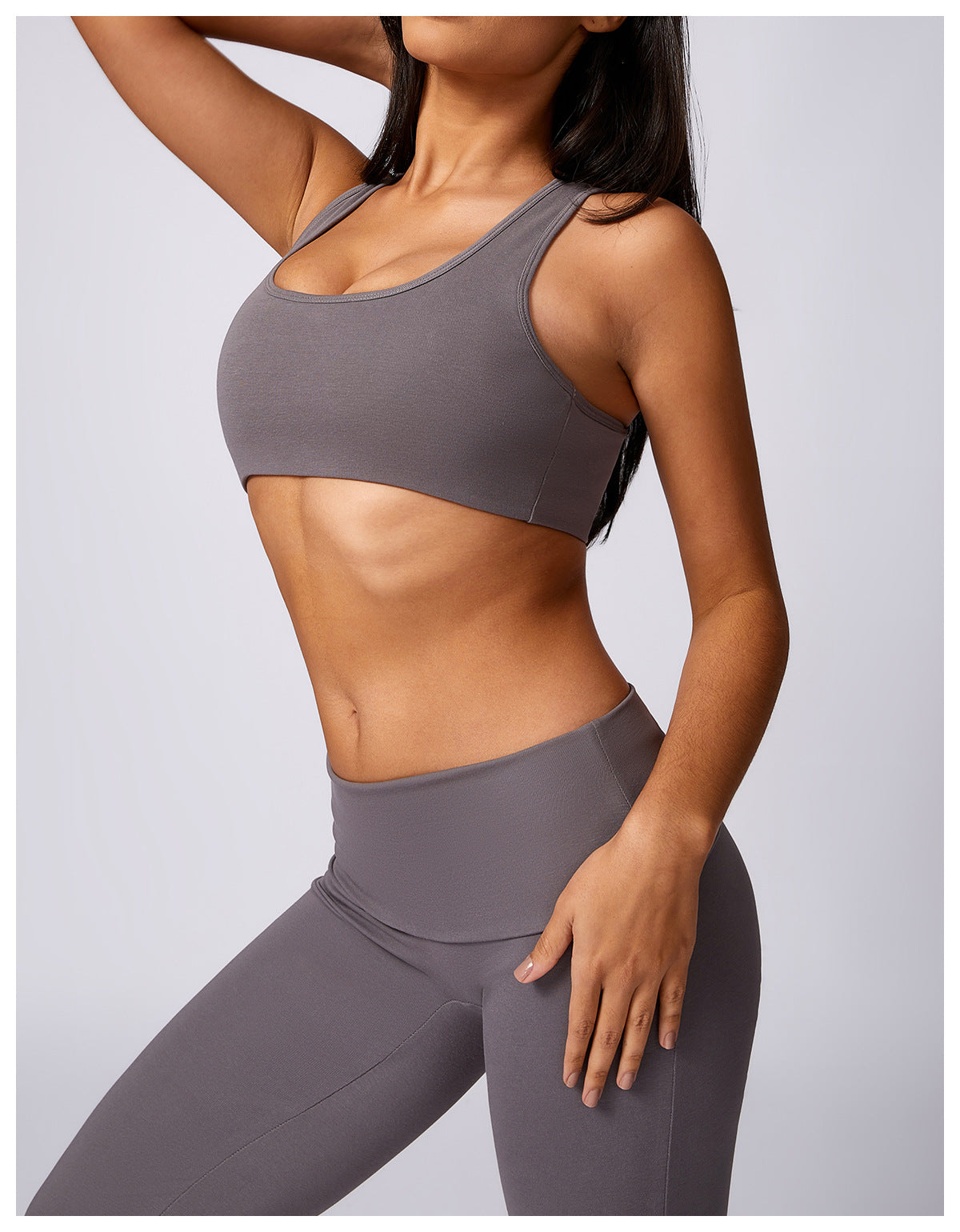 Soft Quick Dry Casual Racer Back Sports Bra