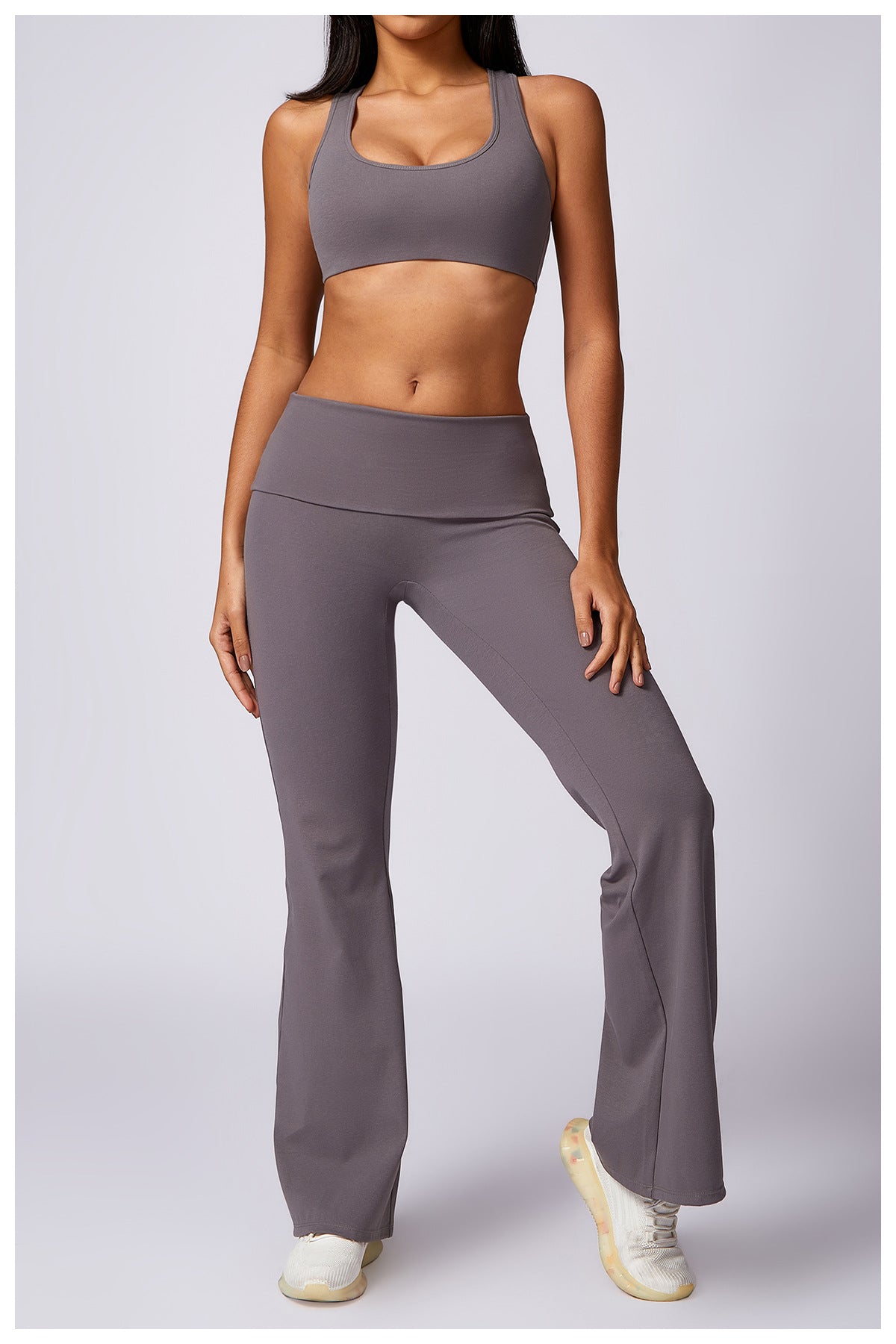 Soft Quick Dry Casual Racer Back Sports Bra