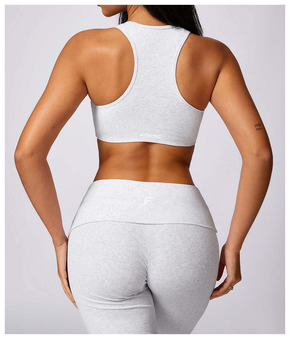 Soft Quick Dry Casual Racer Back Sports Bra