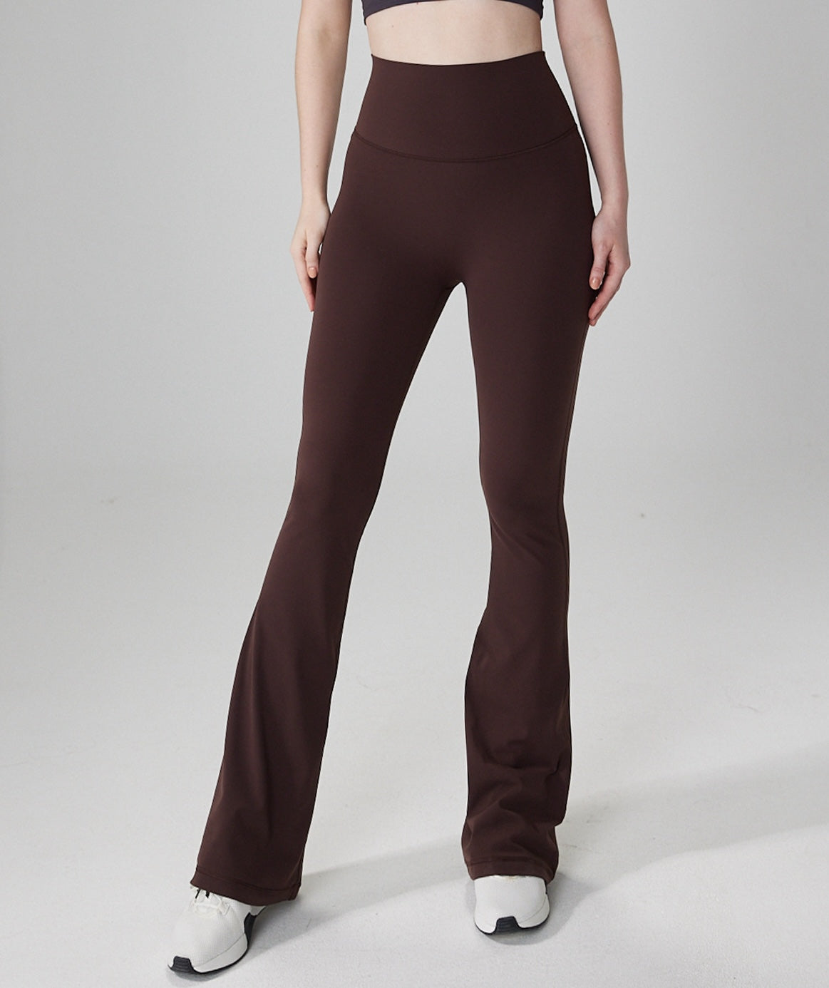 High Elasticity One Size Fits All High Waist Boot Cut Yoga Pants