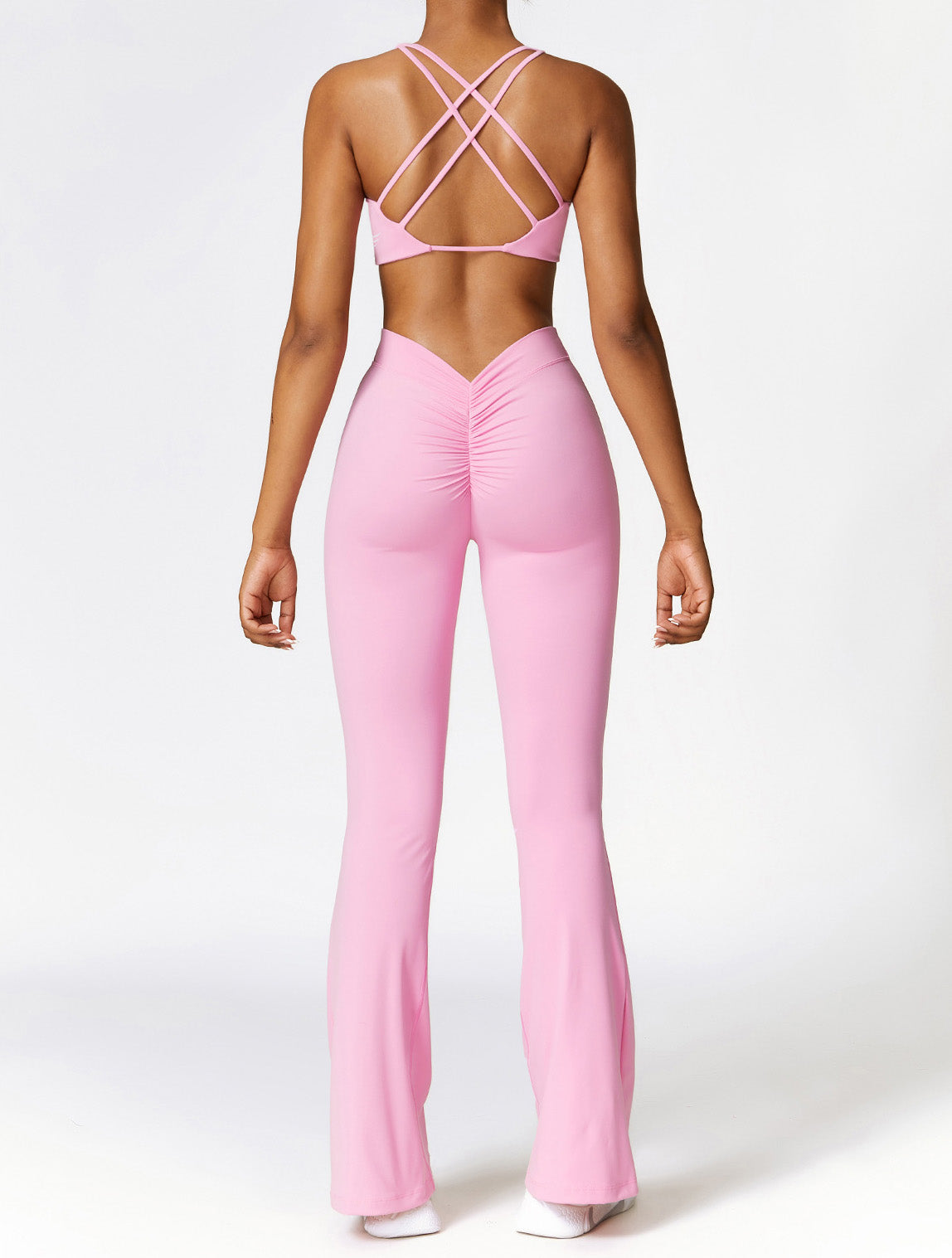 Sanded Quick Dry Beauty Back Bikini Sports Set