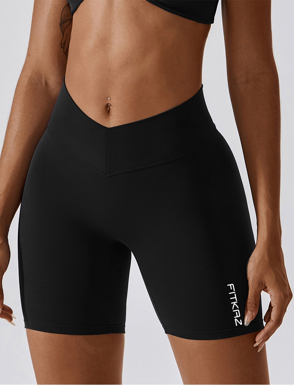 SkinTouch V Shape Waist Peach Booty Shorts