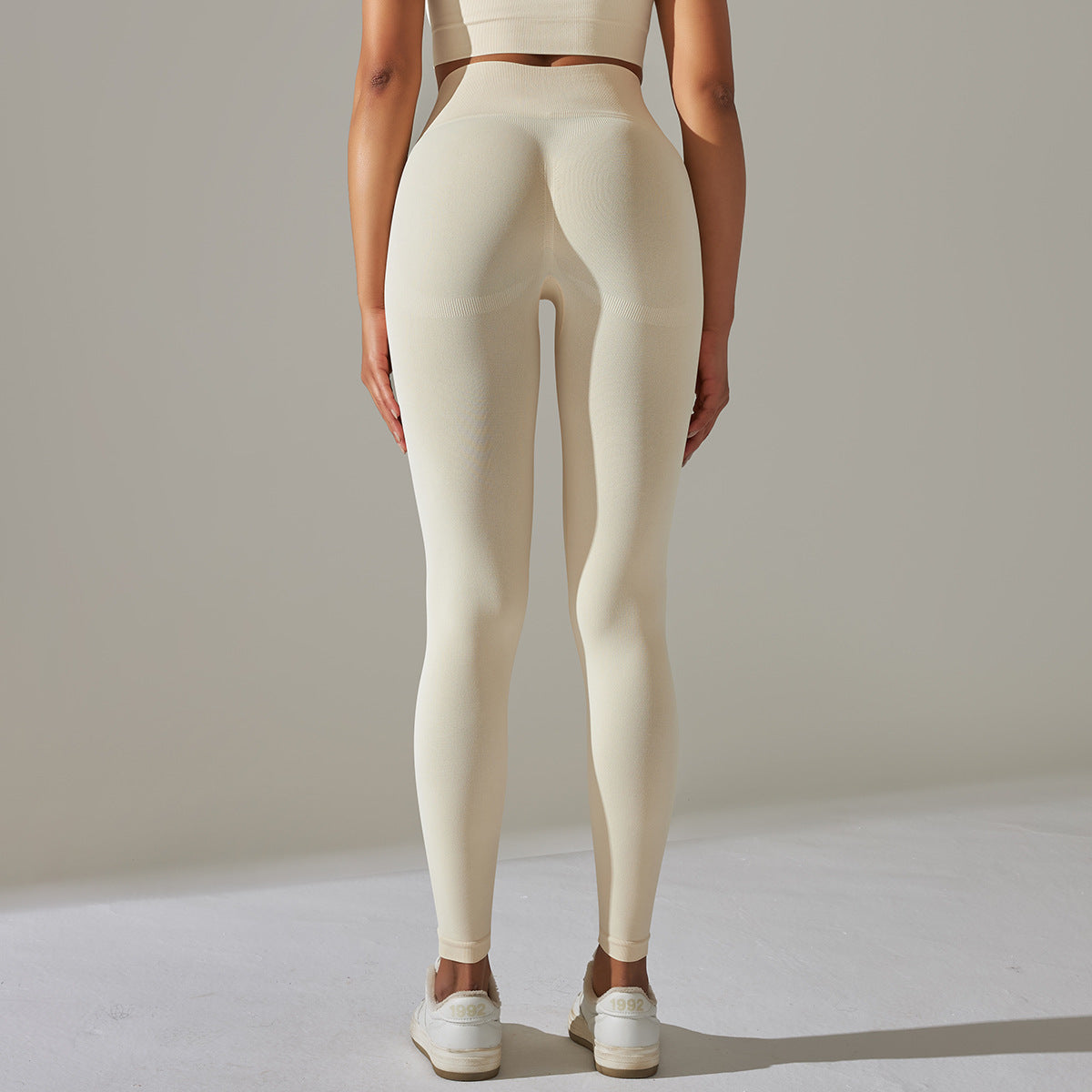 Happy Price Series Vertical Line Stretchy 4 Piece Sports Set