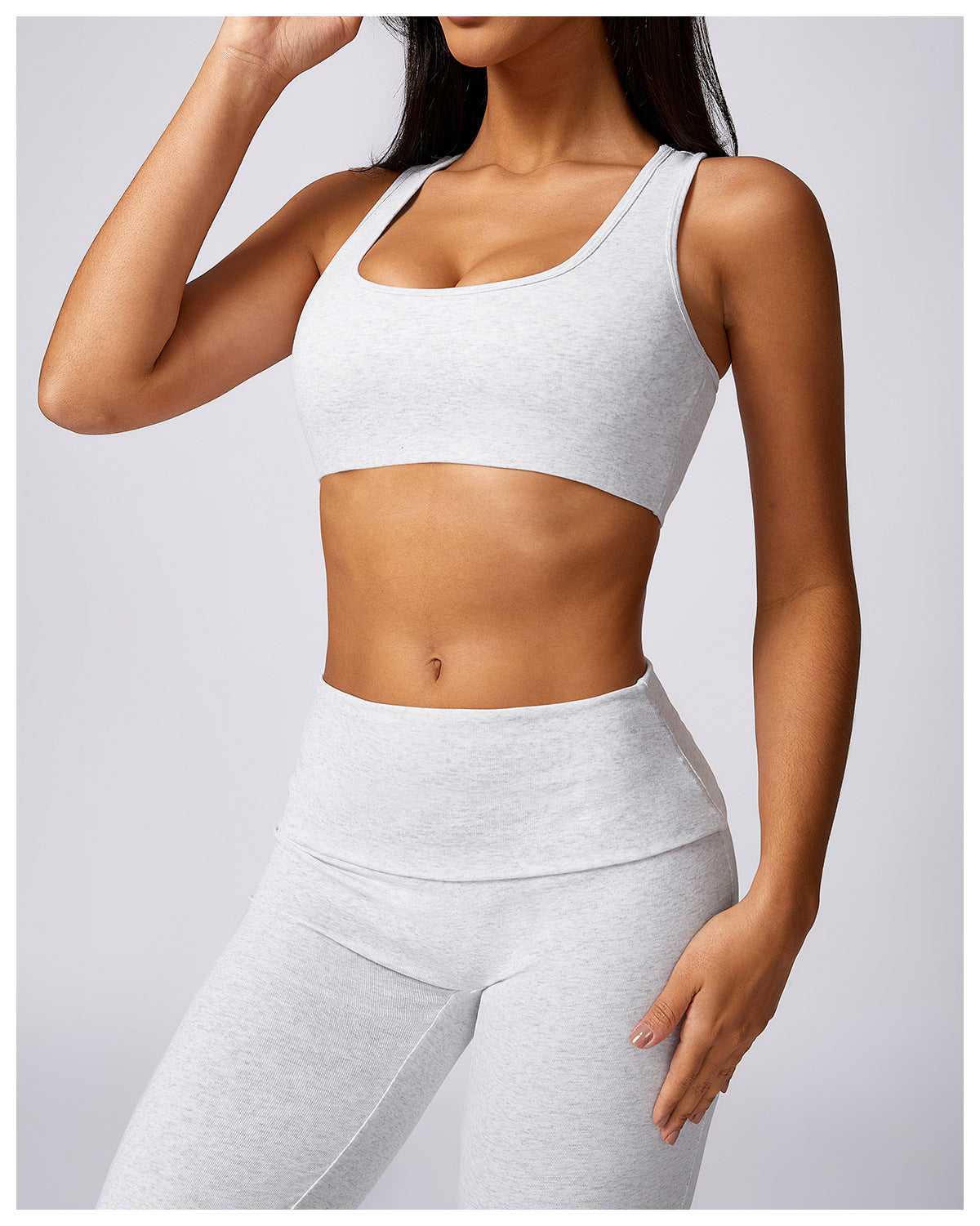 Soft Quick Dry Casual Racer Back Sports Bra