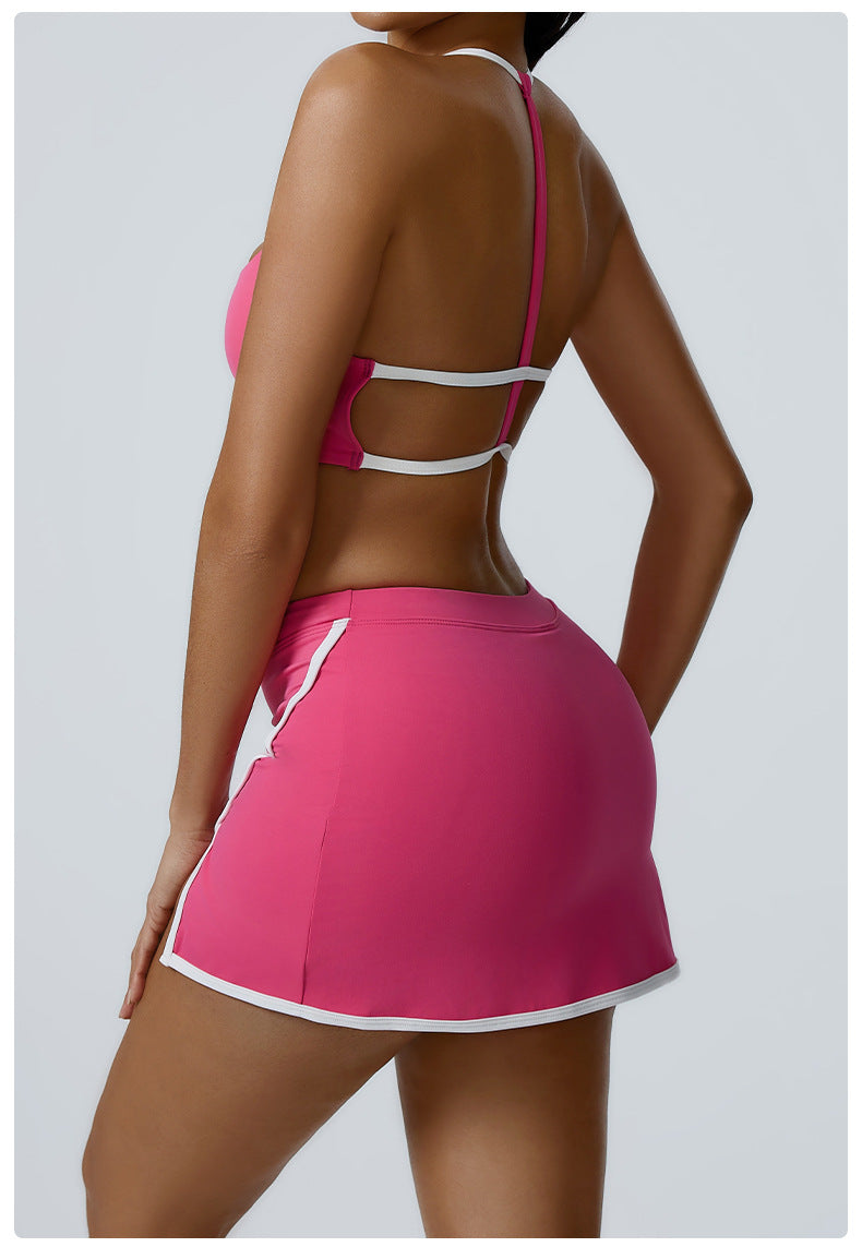 Helter Strap Back Beauty Simplify Sports Top