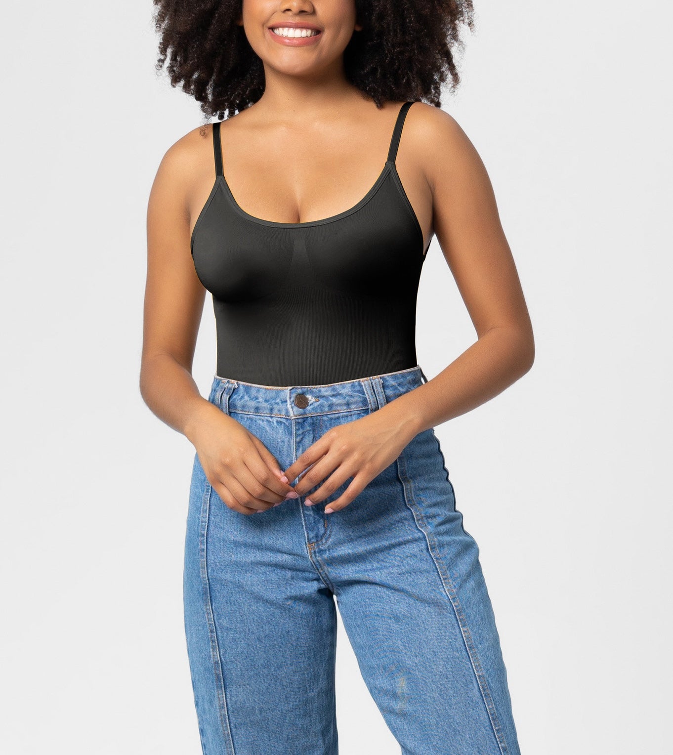 Knitted Casual Thong Bodysuit