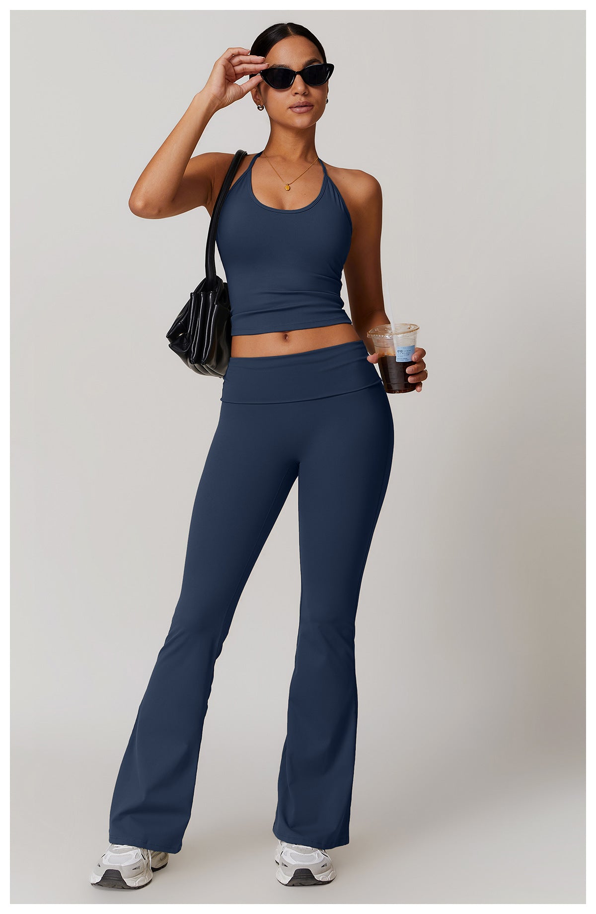 Hottie Spice Straps Casual Back Beauty Sports Halter Tank Top