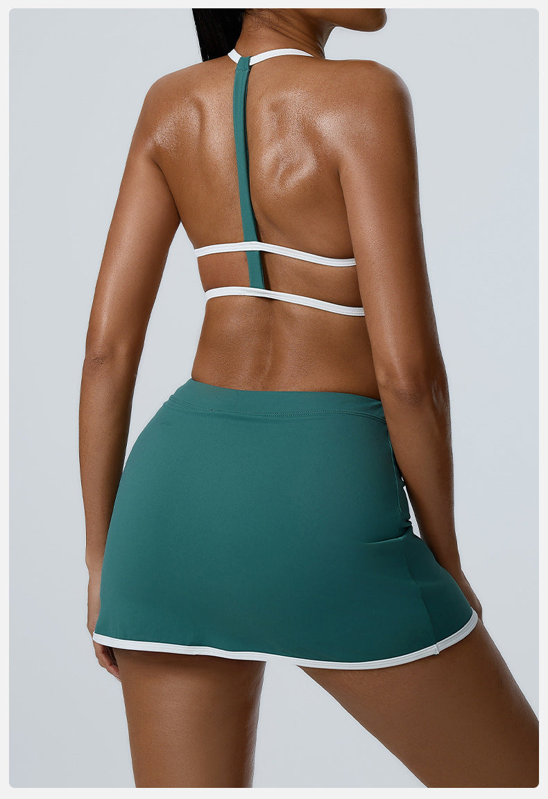Helter Strap Back Beauty Simplify Sports Top