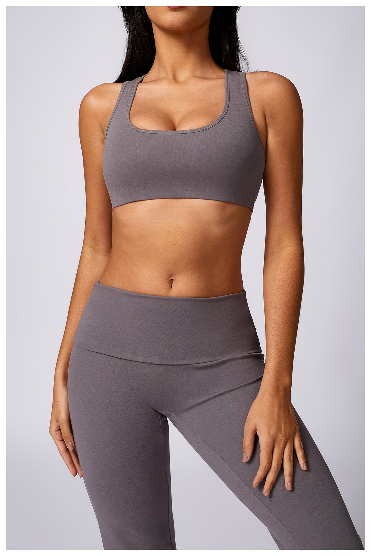 Soft Quick Dry Casual Racer Back Sports Bra