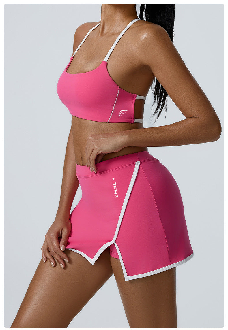Helter Strap Back Beauty Simplify Sports Top