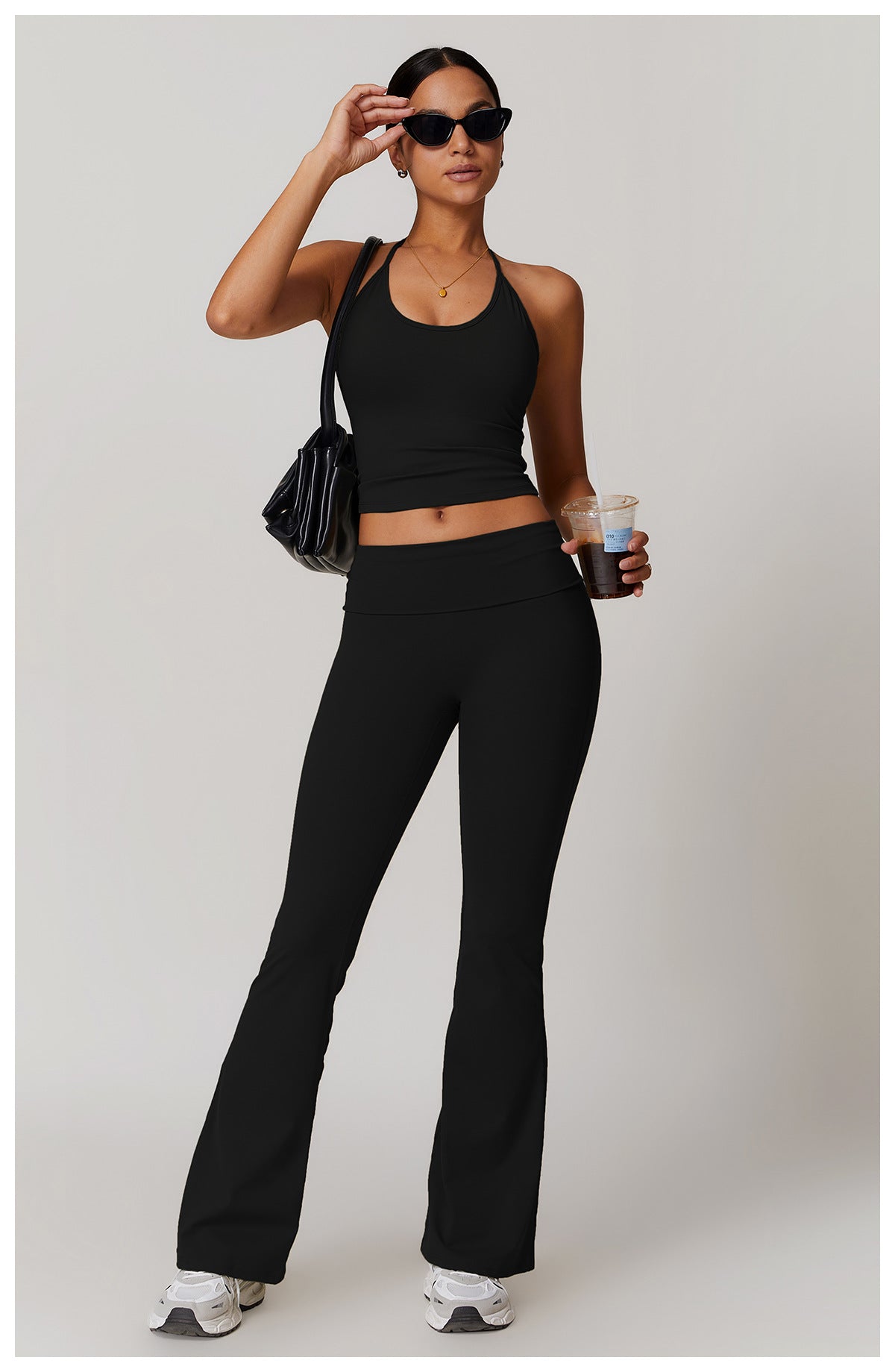 Hottie Spice Straps Casual Back Beauty Sports Halter Tank Top