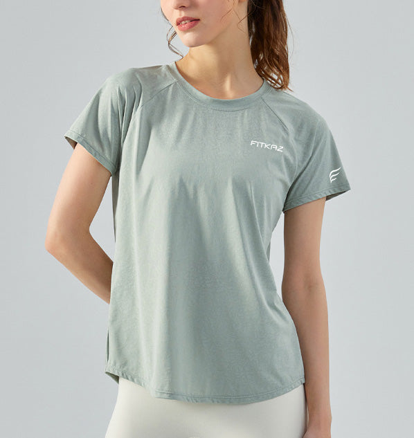 Breathable Light Hollow Back Beauty Multipurpose Yoga T-Shirt