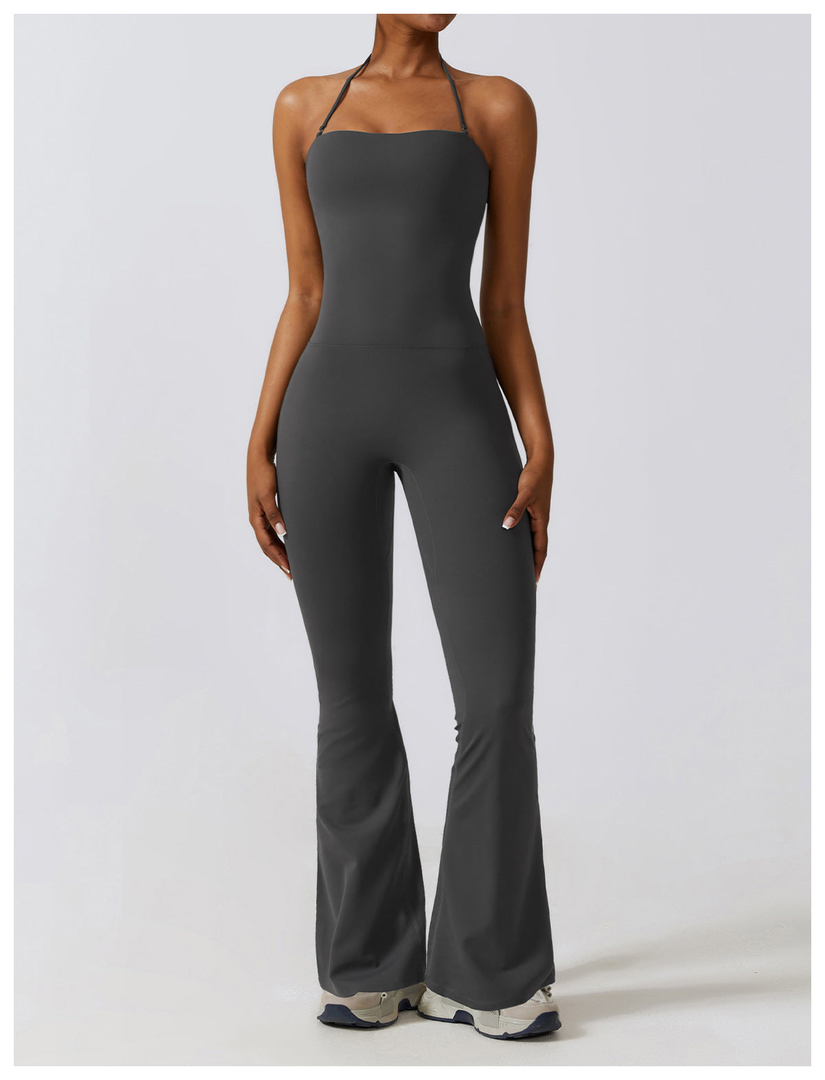 Flash Sale - SkinTouch Quick Dry One Piece Boot Cut Jumpsuit