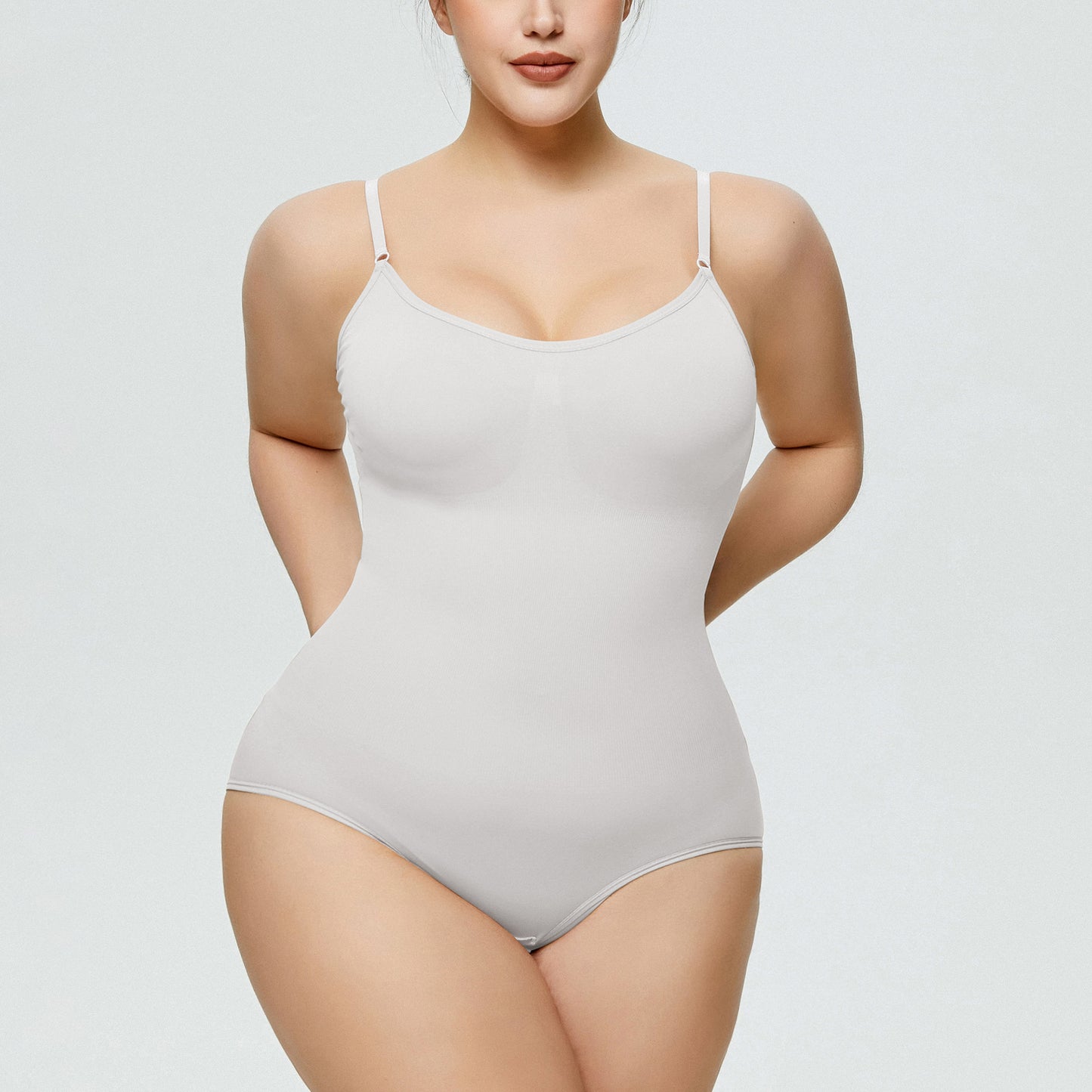 Knitted Casual Brief Bodysuit