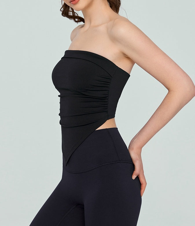 Flash Sale - Scarf Top Like Stable Pads Waist Hiding Tube Top