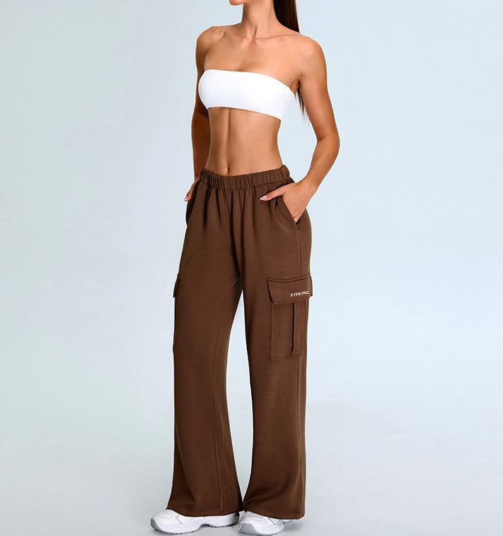 Rib Knit One Piece Tube Top Sports Bra