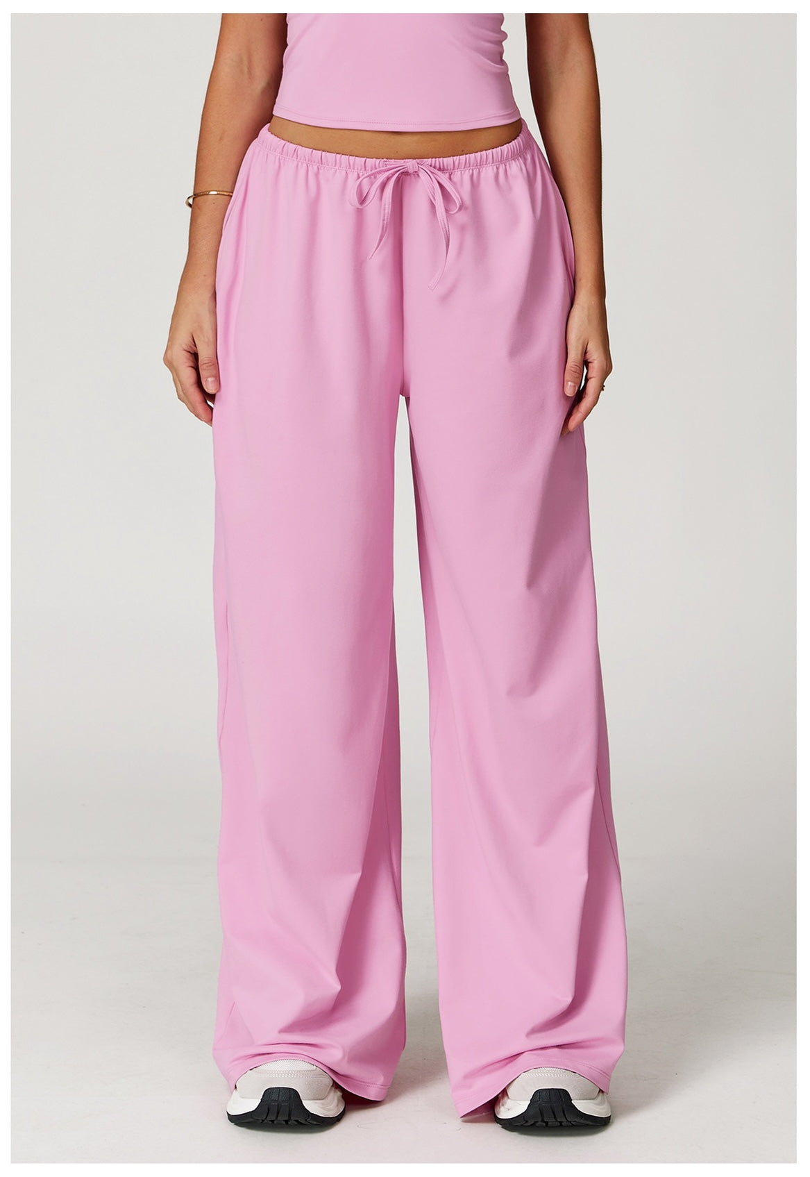 High Elasticity Loose Straight Casual Sports Pants