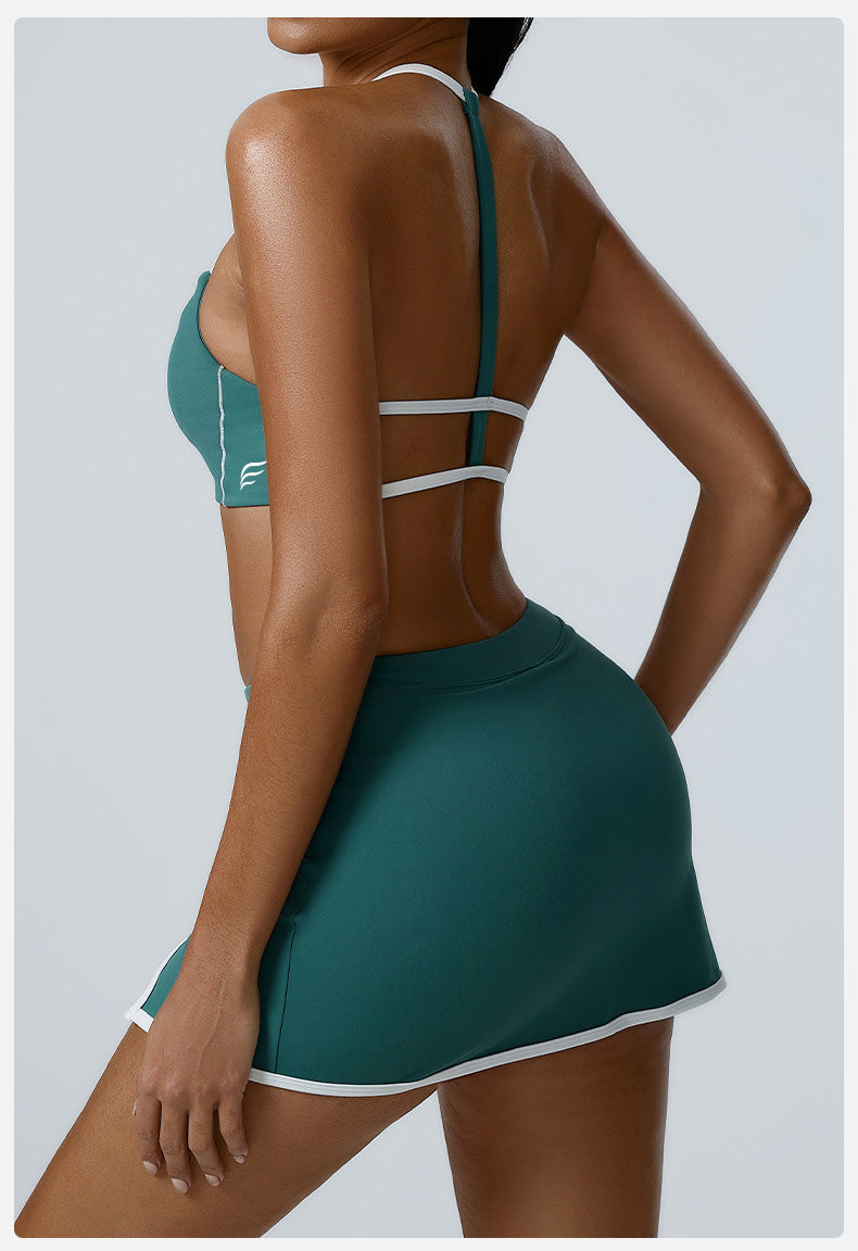 Helter Strap Back Beauty Simplify Sports Top