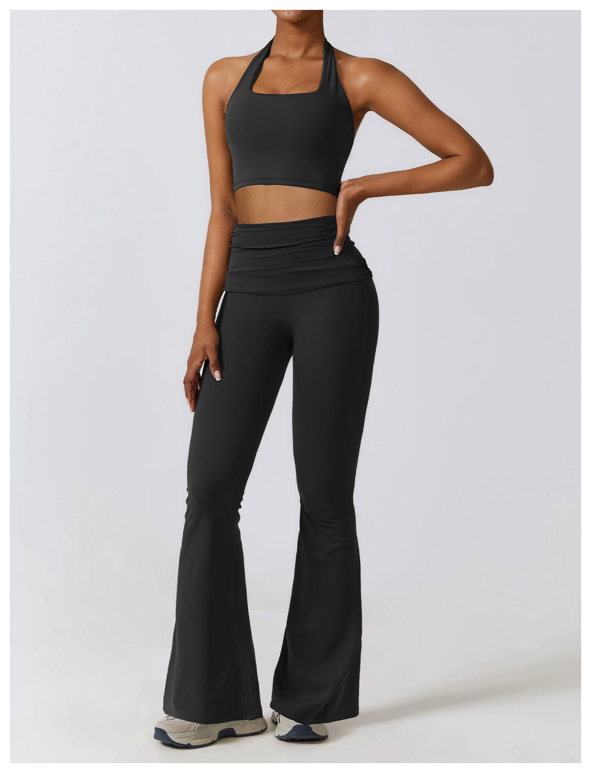 Flash Sale - SkinTouch Quick Dry One Piece Boot Cut Jumpsuit