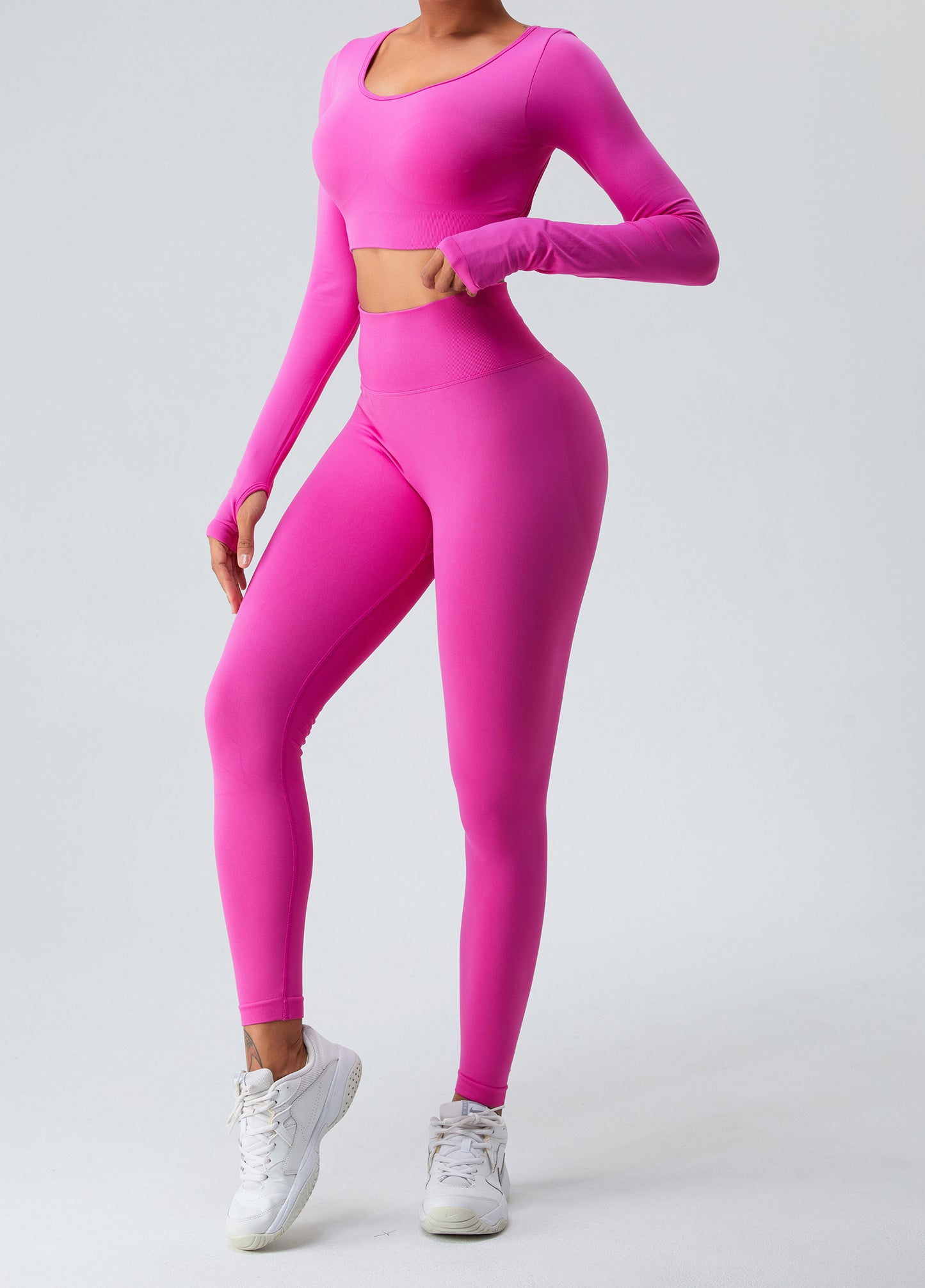 Flash Sale - Macaron Peach Booty Leggings Warm Tone