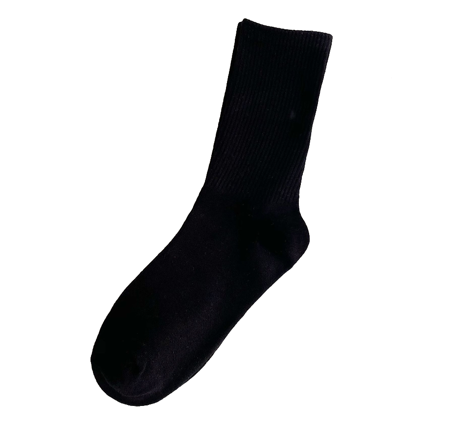 Black To White Socks Pizza