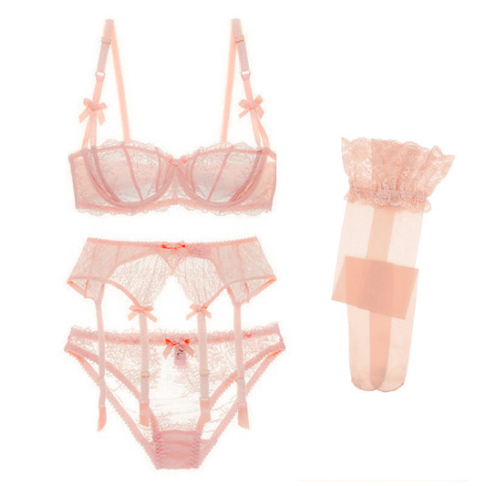 Psyche Intimates Briefs Set Pink