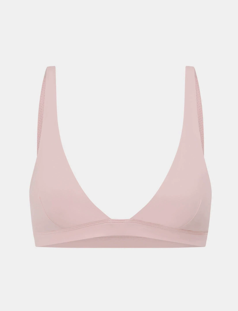 26’ Pilates Queen Push Up Sports Bra Cotton Pink